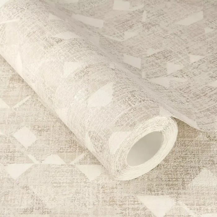 Rasch|Tapete geometrisch abstraktes Muster beige|Geometrisch