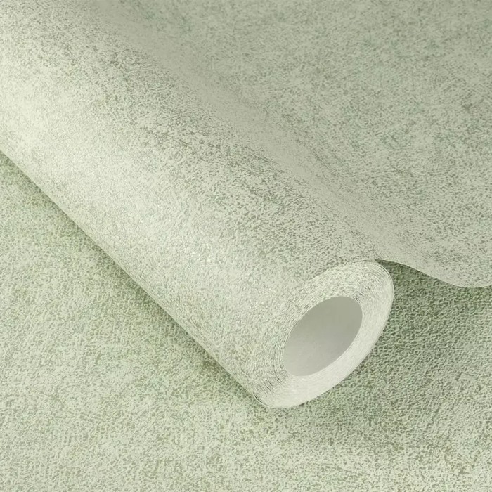 Rasch|Tapete glatt körnige Optik grün|Tapeten