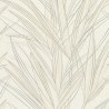 Rasch|Tapete modern Blumen weißsilber|Romantisch