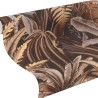 Rasch|Papier peint urban jungle feuilles de bananier marron|Tropical