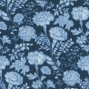 Rasch|Wallpaper hand-drawn flowers blue|Wallpaper