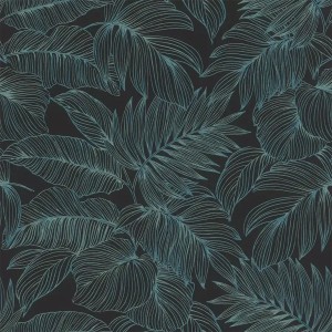 Papeldecor|Wallpaper jungle kids wild animals green and grey|Wallpaper