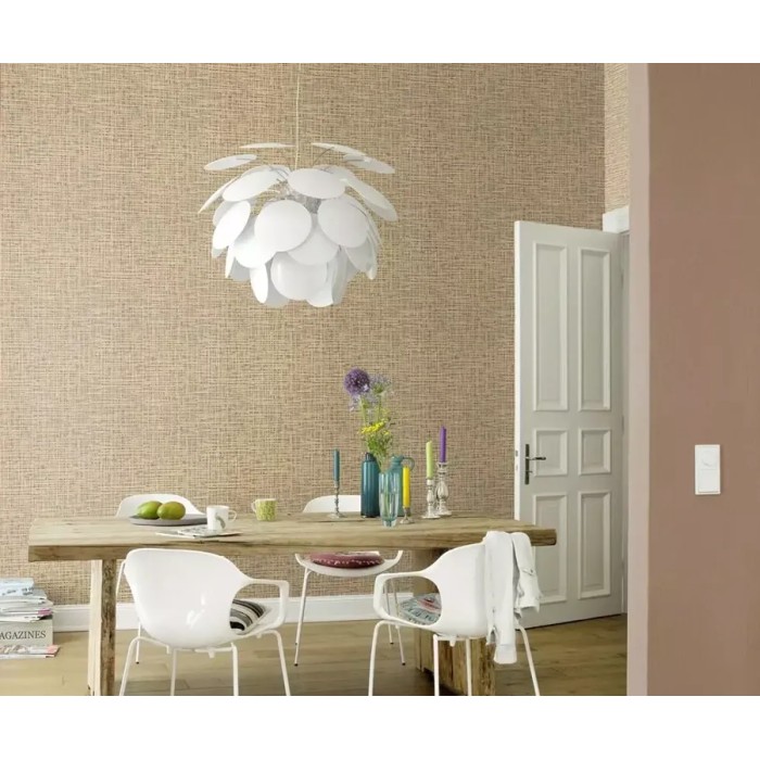 Rasch|Papier peint style japandi, osier naturel|Oriental