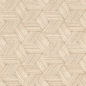 Rasch|Wallpaper Scandinavian interwoven wicker beige|Wood Imitation