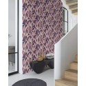 Rasch|Wallpaper modern multicolored floral leaves|Wallpaper