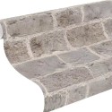 Rasch|Papier Peint brique grise et marron|Imitation Brique