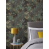 Rasch|Wallpaper modern turquoise garden floral|Wallpaper