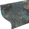 Rasch|Tapete modern Blumen Garten Türkis|Tapeten