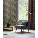 Rasch|Tapete modern magischer schwarzer Wald|Tapeten