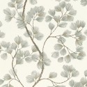Rasch|Wallpaper Scandinavian pine white golden|Floral