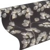 Rasch|Papel pintado japandi ramas pino negro y dorado|Floral