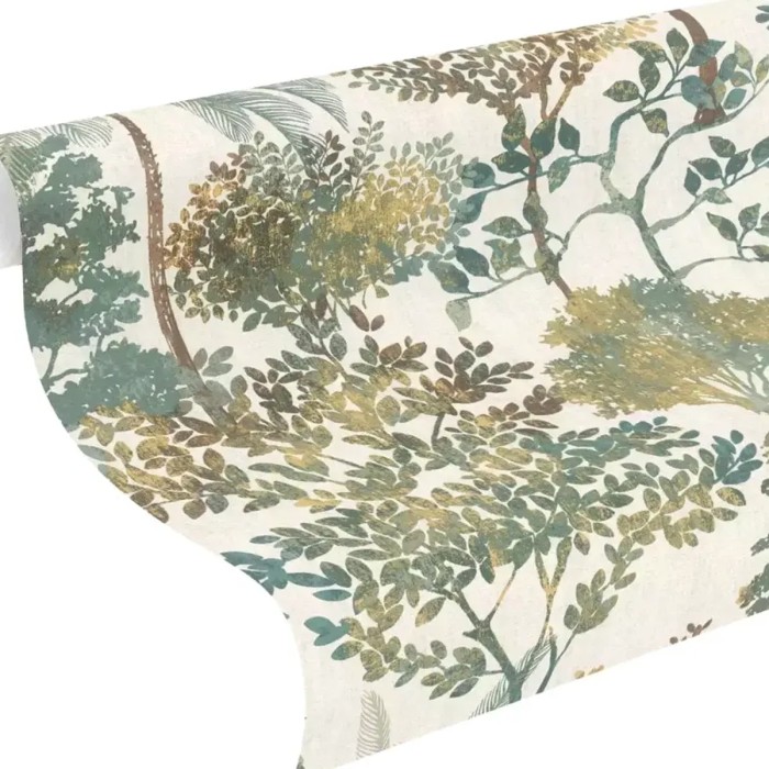 Rasch|Papel pintado atemporal bosque árboles verde|Papel Pintado