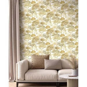 Papeldecor|Psychedelic grey cement Wallpaper|Wallpaper 2