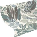 Rasch|Wallpaper minimalist blue-green botanical floral|Wallpaper