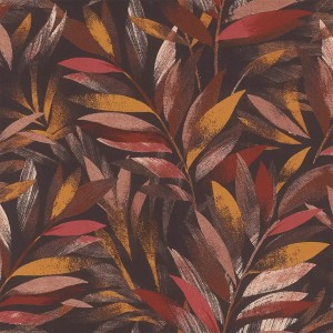 Grandeco|Abstraktes metallisch silbergraues florales Tapete|Tapeten