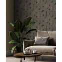 Rasch|Tapete modern metallisch schwarzgold|Tapeten