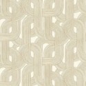 Rasch|Tapete modern Labyrinth weißgold|Tapeten