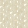 Rasch|Wallpaper modern golden maze white|Wallpaper