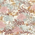 Rasch|Papier peint fleuri esquisse fleurs aquarelle rose|Papier Peint