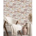 Rasch|Wallpaper floral watercolor roses pink|Wallpaper