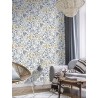 Rasch|Wallpaper illustration wildflowers blue|Wallpaper