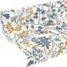 Rasch|Papier peint illustration fleurs sauvages bleu|Papier Peint
