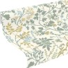Rasch|Papier peint illustration fleurs sauvages vert|Papier Peint