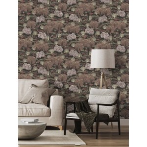Rasch|Tapete Aquarell Rosen Skizze rosa|Tapeten 2