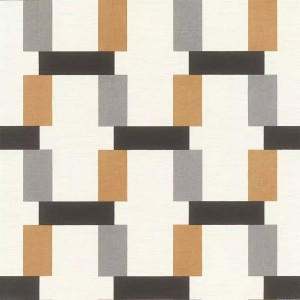 Rasch|Wallpaper vintage geometric green pattern|Retro