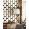 Rasch|Wallpaper retro vintage orange pattern|Retro