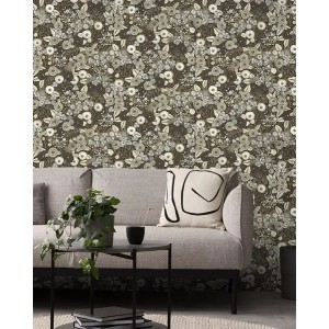 Borastapeter|Wallpaper fresh bohemian Art Nouveau poppies|Romantic 2