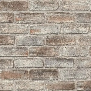 Papeldecor|Papier Peint brique noire en relief|Imitation Brique