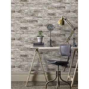 Papeldecor|Papier Peint brique noire en relief|Imitation Brique 2
