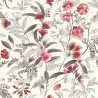 Rasch|Papier peint fleurs japonaises rouge|Oriental