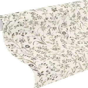 Eijffinger|Papel pintado ondas en relieve beige escandinavo|Romántico 2