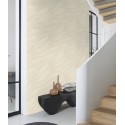 Rasch|Tapete modern Eingang Wellen beige|Eingangsbereich