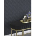 Rasch|Wallpaper modern 3D blue night shapes|Wallpaper