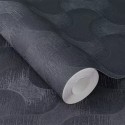 Rasch|Papier peint moderne formes 3D bleu nuit|Papier Peint