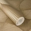 Rasch|Wallpaper modern oriental golden living room|Oriental