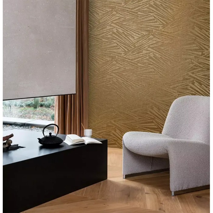 Rasch|Papier peint style oriental doré|Papier Peint