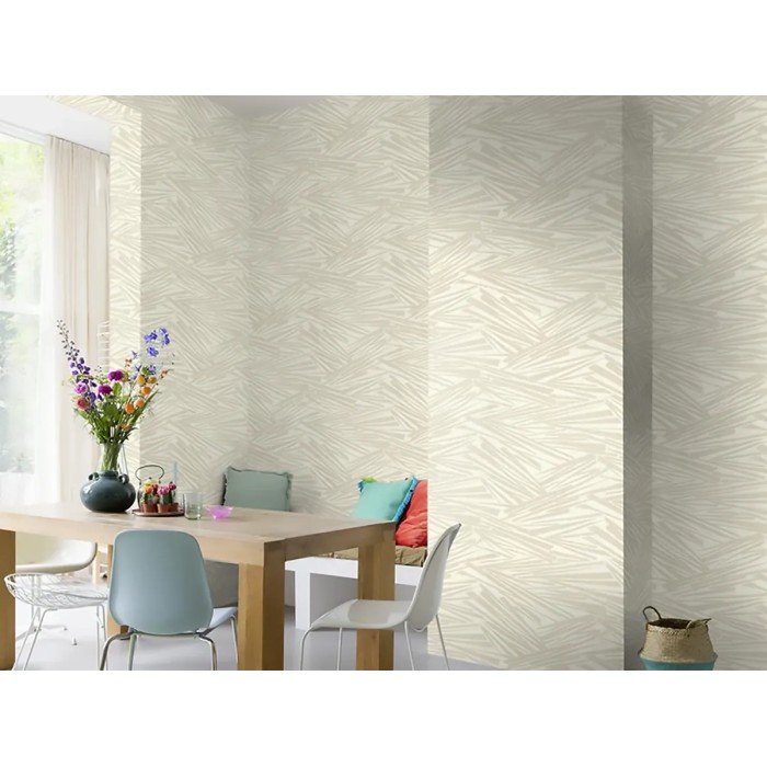 Papel pintado moderno estilo japonés blanco - Rasch Sky Lounge 608328