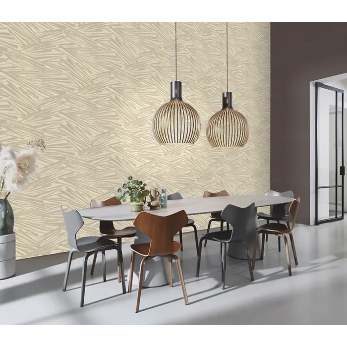 Rasch|Tapete oriental Essstäbchen beige|Tapeten