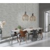 Rasch|Tapete modern japanisches Wohnzimmer silber|Orientalisch