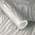 Rasch|Papier peint salon moderne japonais argenté|Oriental