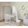 Rasch|Wallpaper floral watercolor green strands|Wallpaper