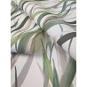 Rasch|Papel pintado floral briznas acuarela verde|Papel Pintado