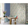 Rasch|Papier peint fleuri brins aquarelle multicolores|Papier Peint