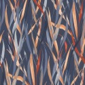 Rasch|Tapete Blumen Aquarell Strähnen blau|Tapeten