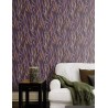 Rasch|Papel pintado floral briznas acuarela violeta|Papel Pintado