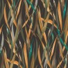 Rasch|Tapete Blumen Aquarell Strähnen grün-gelb|Tapeten